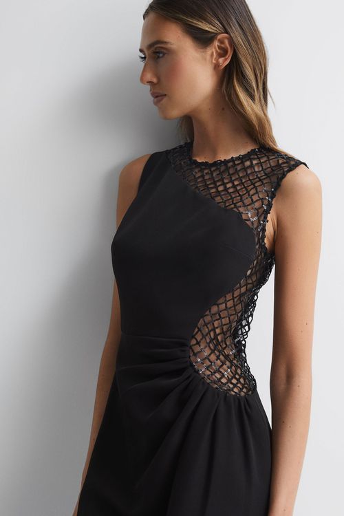 Kenda - Black Halston Sequin...