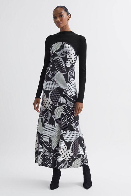 Florere - Hybrid Knit Midi...