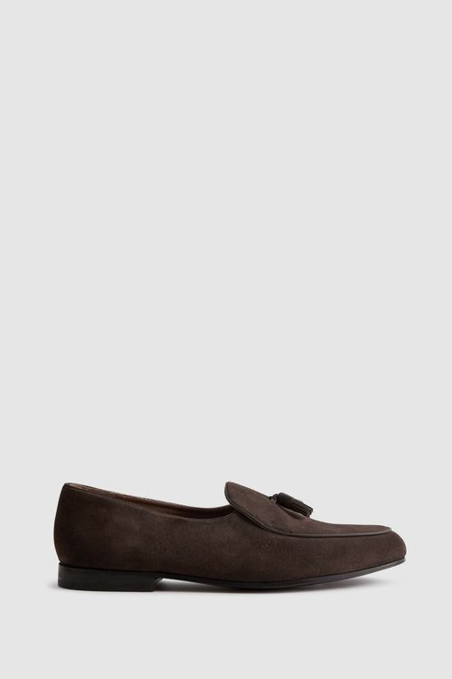 Harry - Dark Brown Suede...