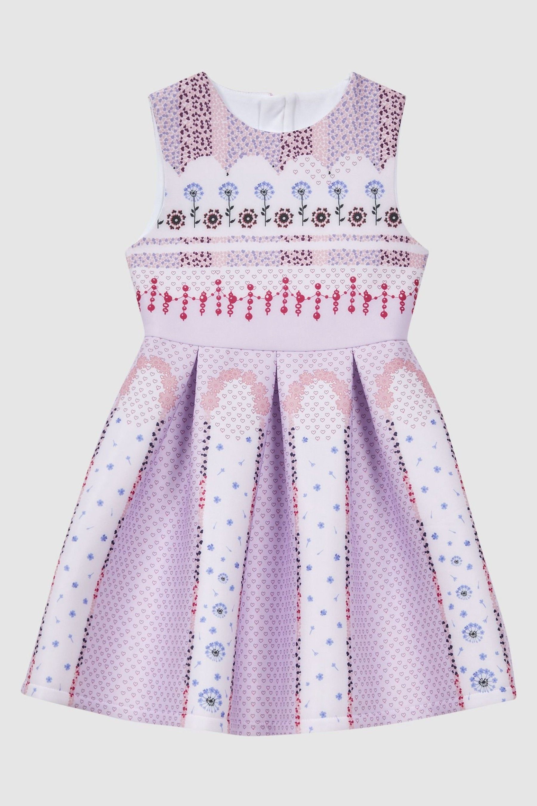 Lilac scuba dress online