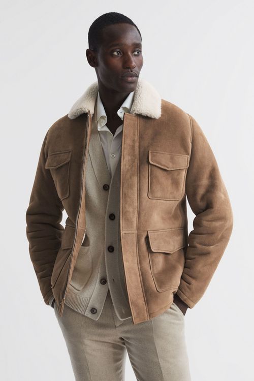 Kansas - Camel Shearling...