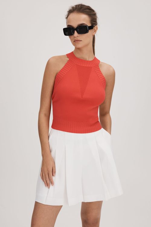 Florere Knitted Halter Neck...