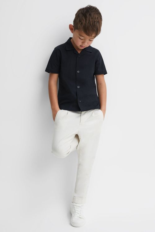 Caspa - Navy Junior Cotton...