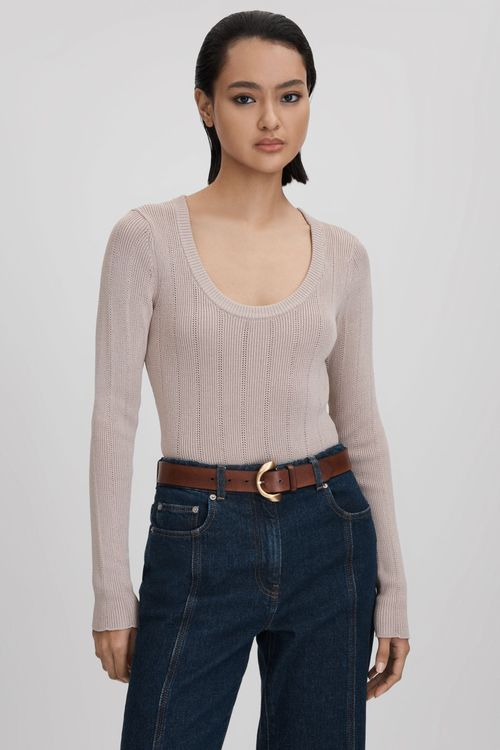 Sierra - Neutral Knitted...