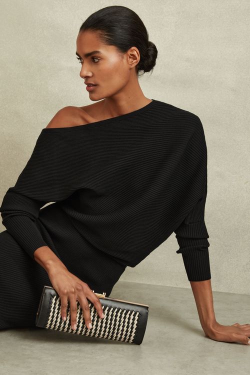 Lara - Black Off-The-Shoulder...