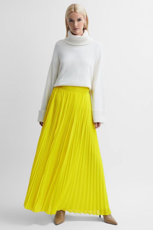 Florere - Pleated Maxi Skirt,...