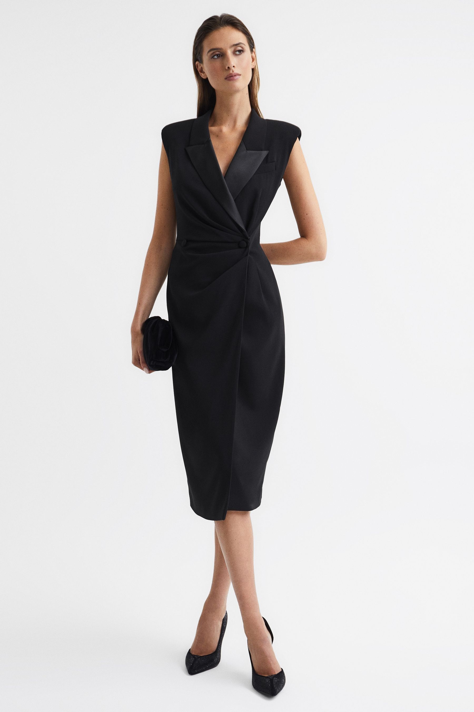 Tuxedo bodycon dress on sale