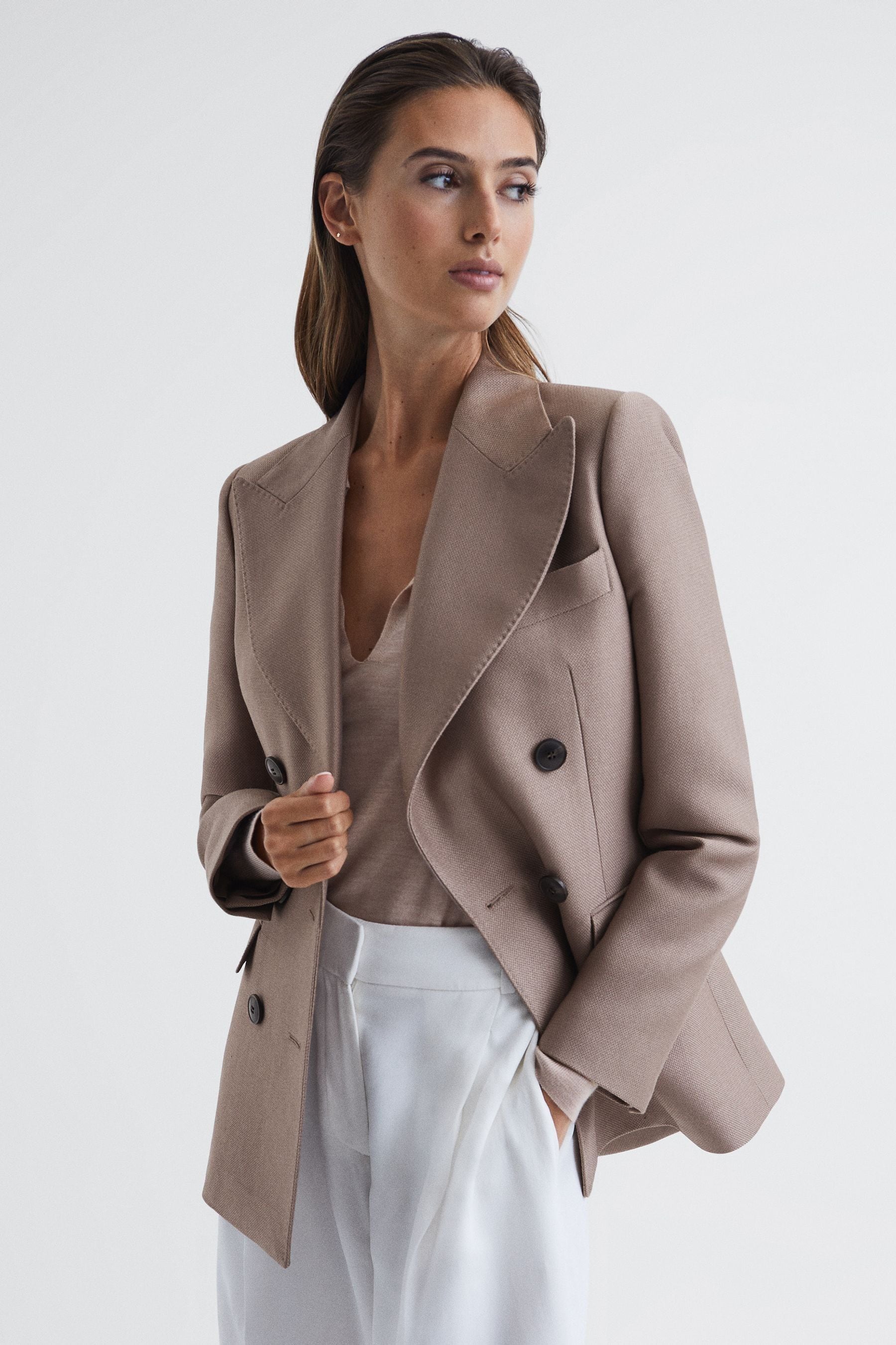 Reiss mabel single breasted coat cheap