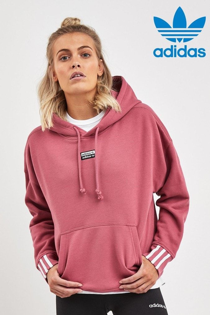 adidas originals ryv sweatshirt pink