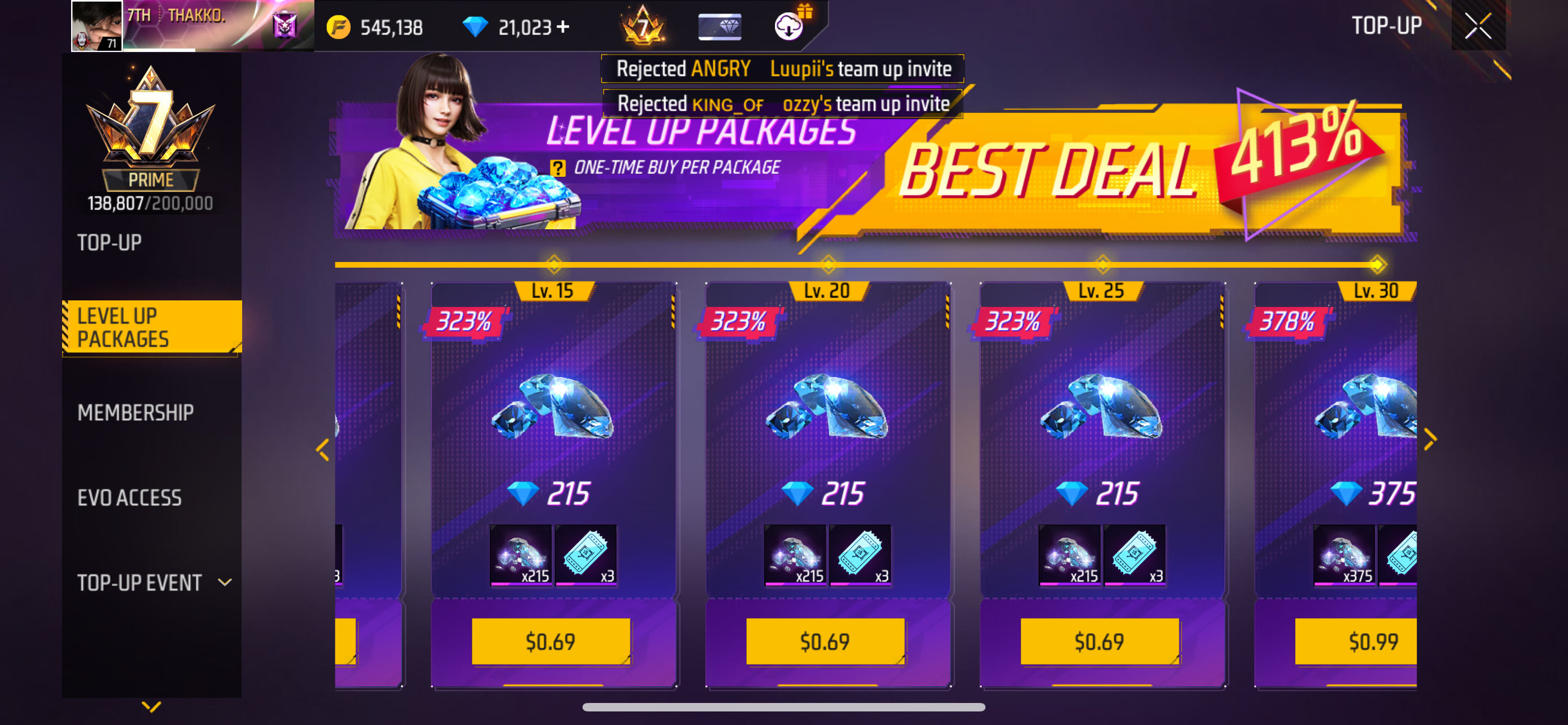 ទទួលបាន1335ពេជ្រ💎