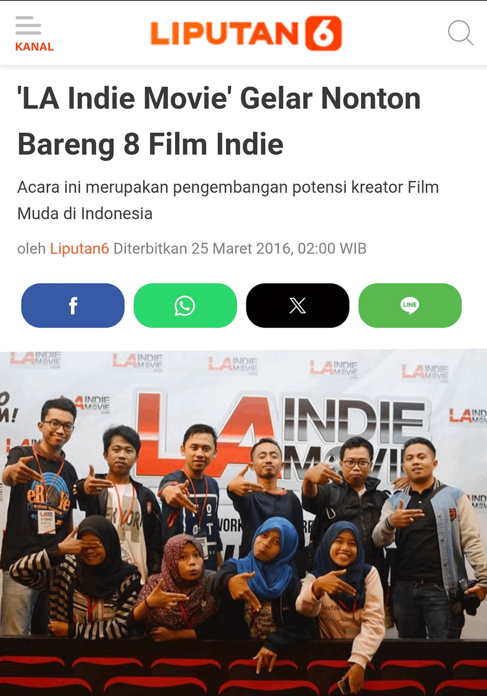 Liputan Media Nasional