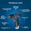 Bosch GSR 120-LI Cordless Drill/Driver Kit - Image 3
