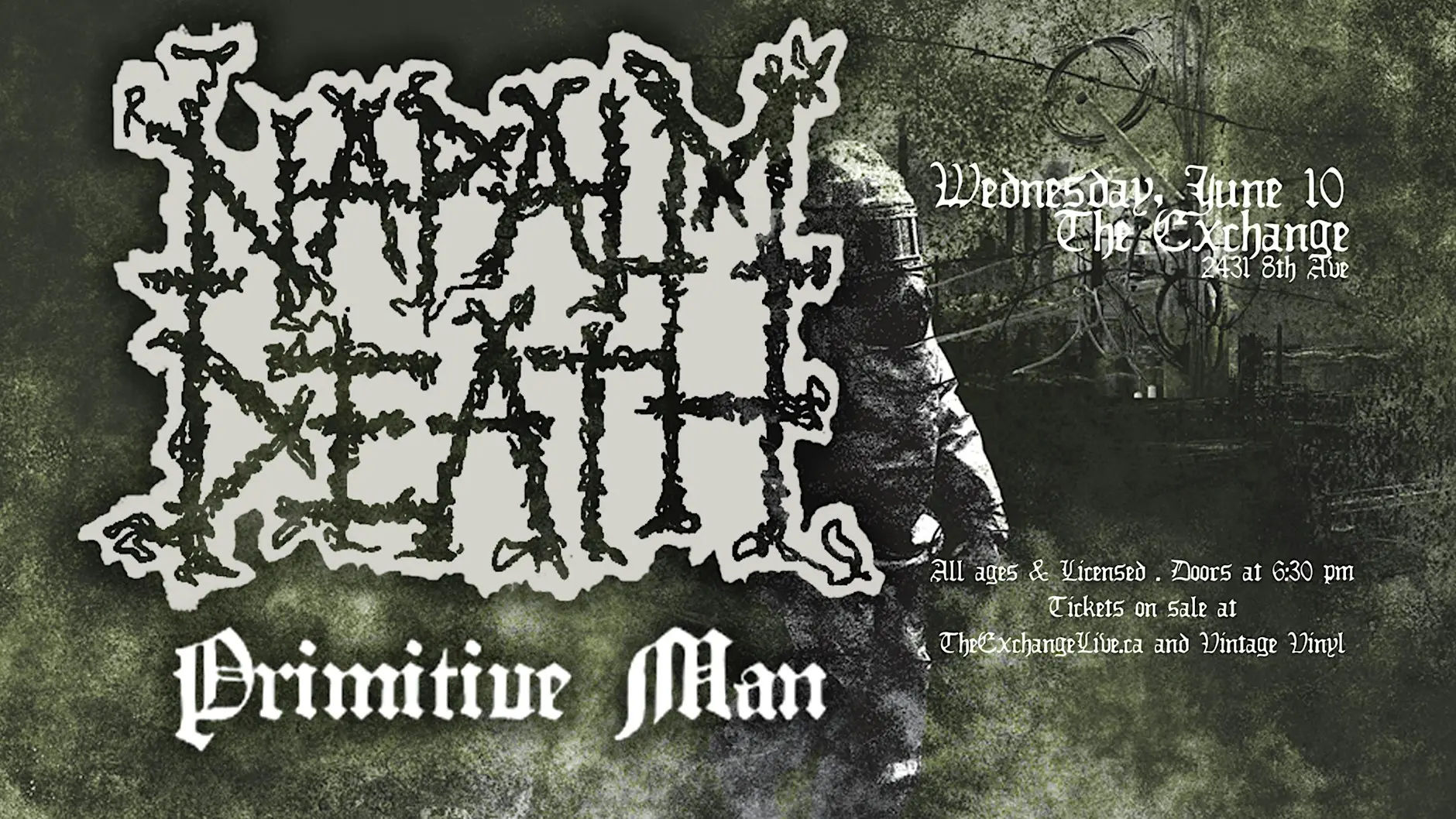 Napalm Death & Primitive Man