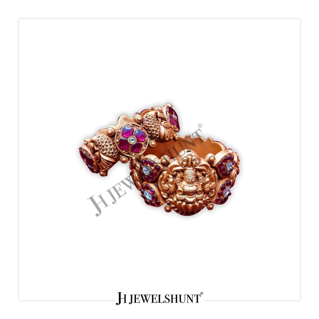 Laxmi Devi Kundan Bangles - Image 3