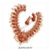 Eagle Pendant With Nakashi Mango Mala With Freshwater Pearls