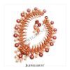 Laxmi Devi Pendant With Nakashi Peacock With Kundan Gold Plated Necklace