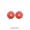 Lotus Kundan Studs