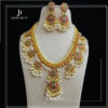 Exclusive Kundan Jadau Guttupusallu Necklace with Earring
