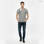 Polera Serigrafia | Nike U.S.A | Gris - Imagen 2