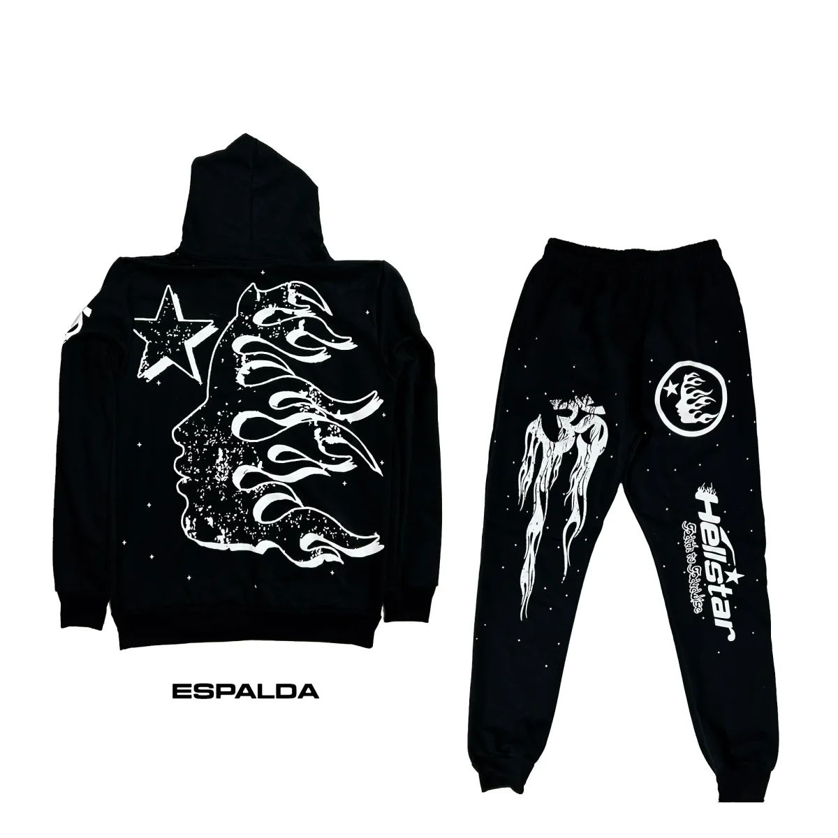 Conjunto Serigrafía Adulto | Hellstar Path To Paradise | Negro - Imagen 2