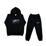 Conjunto Bordado Adulto | Trapstar Clásico It's a Secret | Negro-Azul