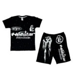 Conjunto Serigrafía Niño | Hellstar Path To Paradise | Negro