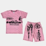 Short y Polera Adulto | Hellstar Path To Paradise | Rosado