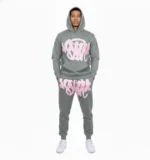 Conjunto Serigrafía | Syna World | Gris - Rosado - Imagen 2