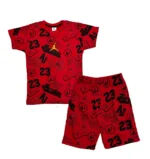 Short y Polera Adulto | Jordan Multilogo | Rojo