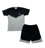 Short y Polera Adulto | Nike Tech | Negro-Gris
