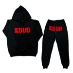 Conjunto Bordado Adulto | Loud | Negro
