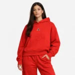 Polerón Boxy Fit Oversize Premium | Jordan | Rojo - Imagen 2