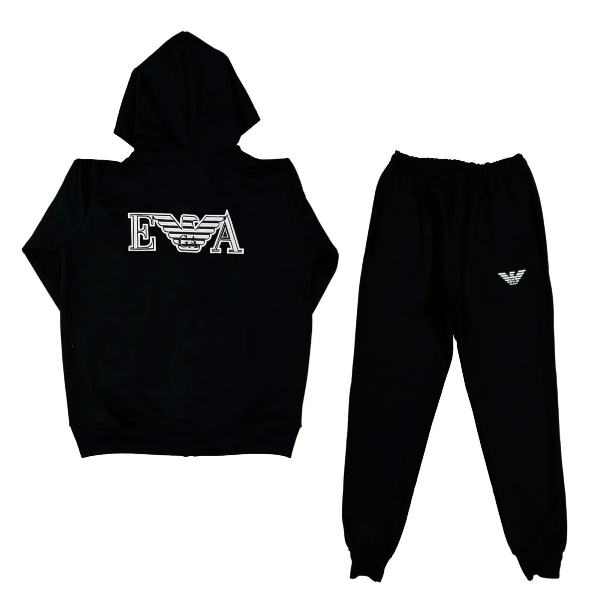 Conjunto Bordado Adulto | Emporio Armani | Negro - Imagen 2