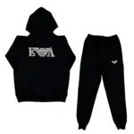 Conjunto Bordado Adulto | Emporio Armani | Negro - Imagen 2