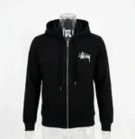 Polerón Bordado | Stussy x Nike  | Negro - Imagen 2