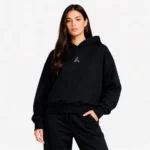 Polerón Boxy Fit Oversize Premium | Jordan | Negro - Imagen 2