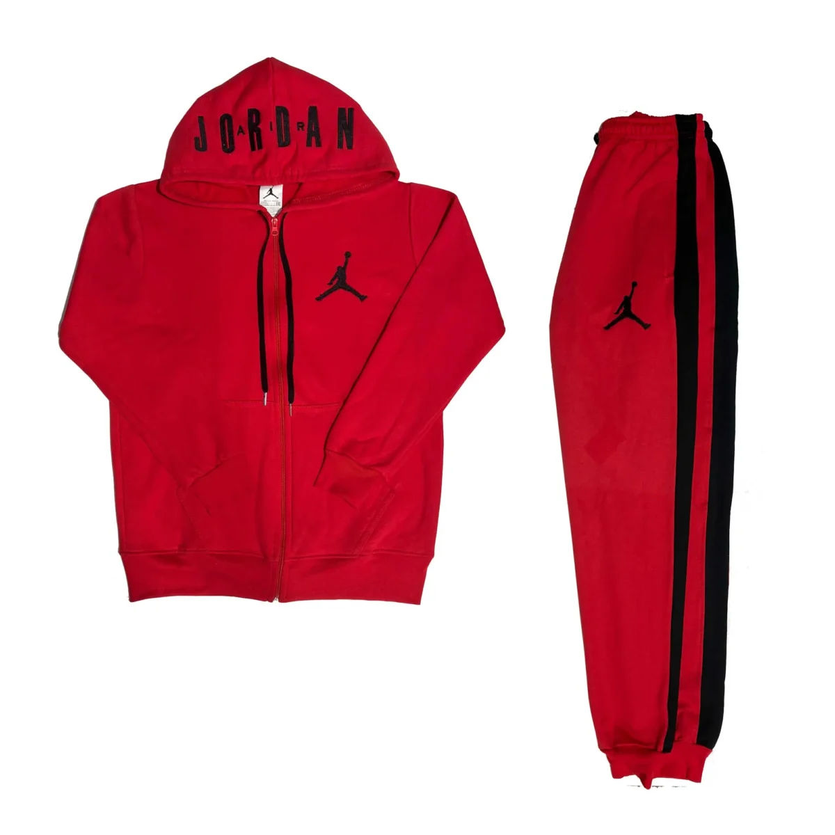 Conjunto Bordado Adulto | Jordan B. Gorro | Rojo - Imagen 2