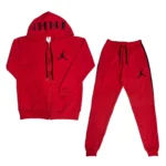 Conjunto Bordado Adulto | Jordan B. Gorro | Rojo