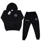 Conjunto Bordado Adulto | Chrome Hearts | Negro