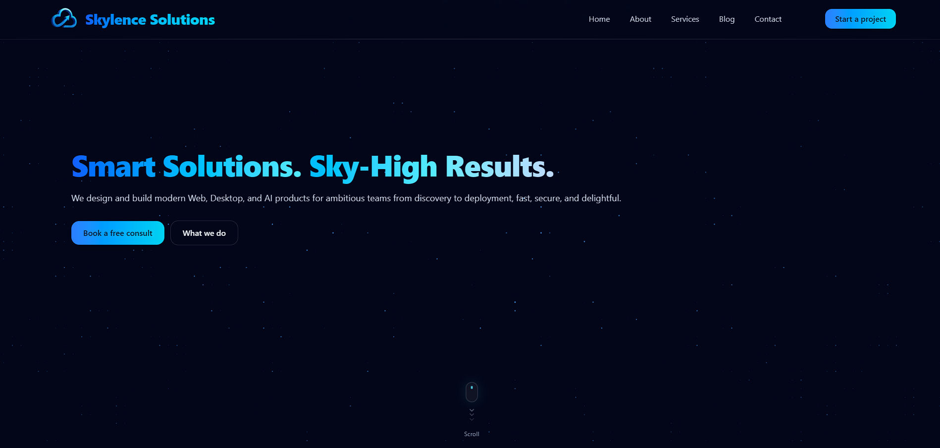 Launching Our Website