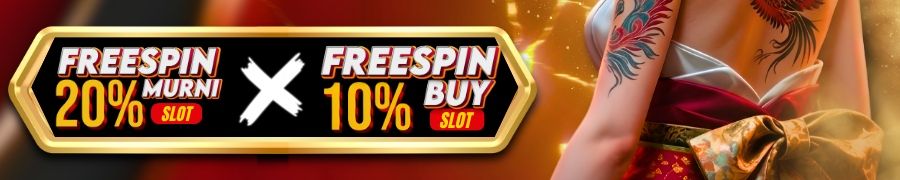 EVENT FREESPIN MURNI 20% & BUY FREESPIN 10%