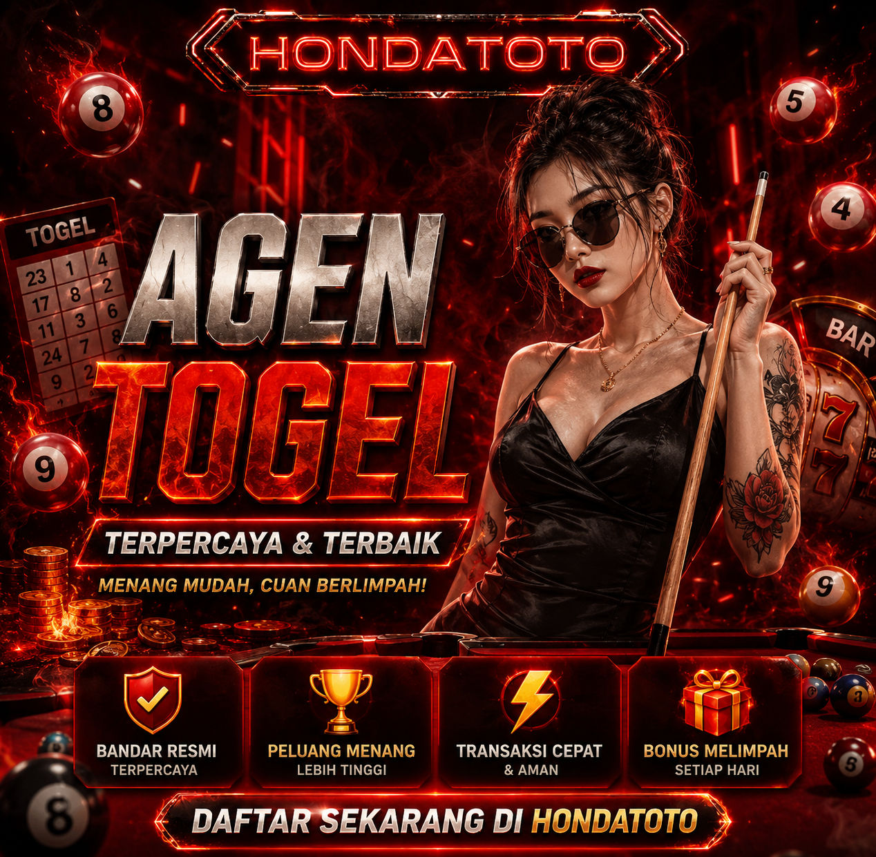 Galeri foto HONDATOTO ➤ Industri Pangsa Pasar Agen Togel Bagikan Hadiah Tanpa Henti di Jakarta