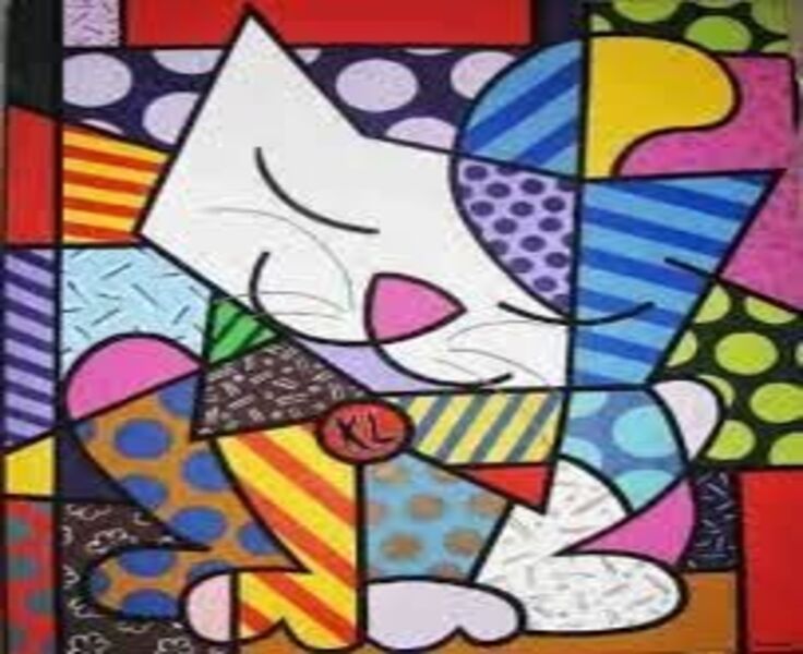 Obra: Gato Estilizado