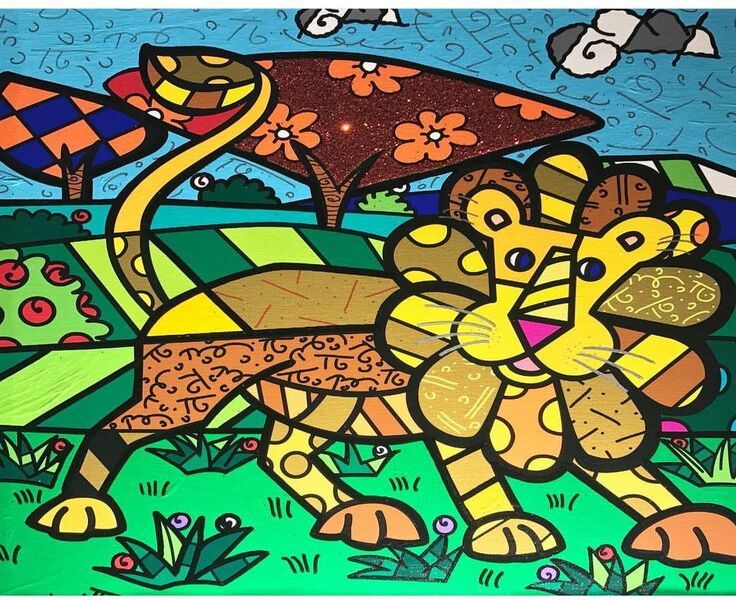 Obra: Leão Corajoso