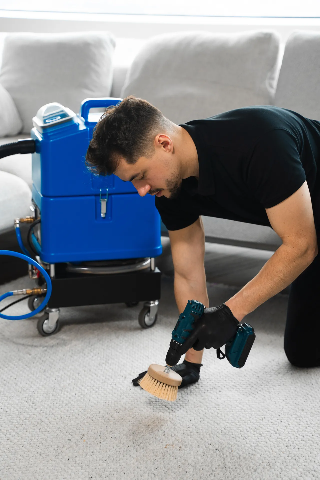 Professional carpet cleaning service