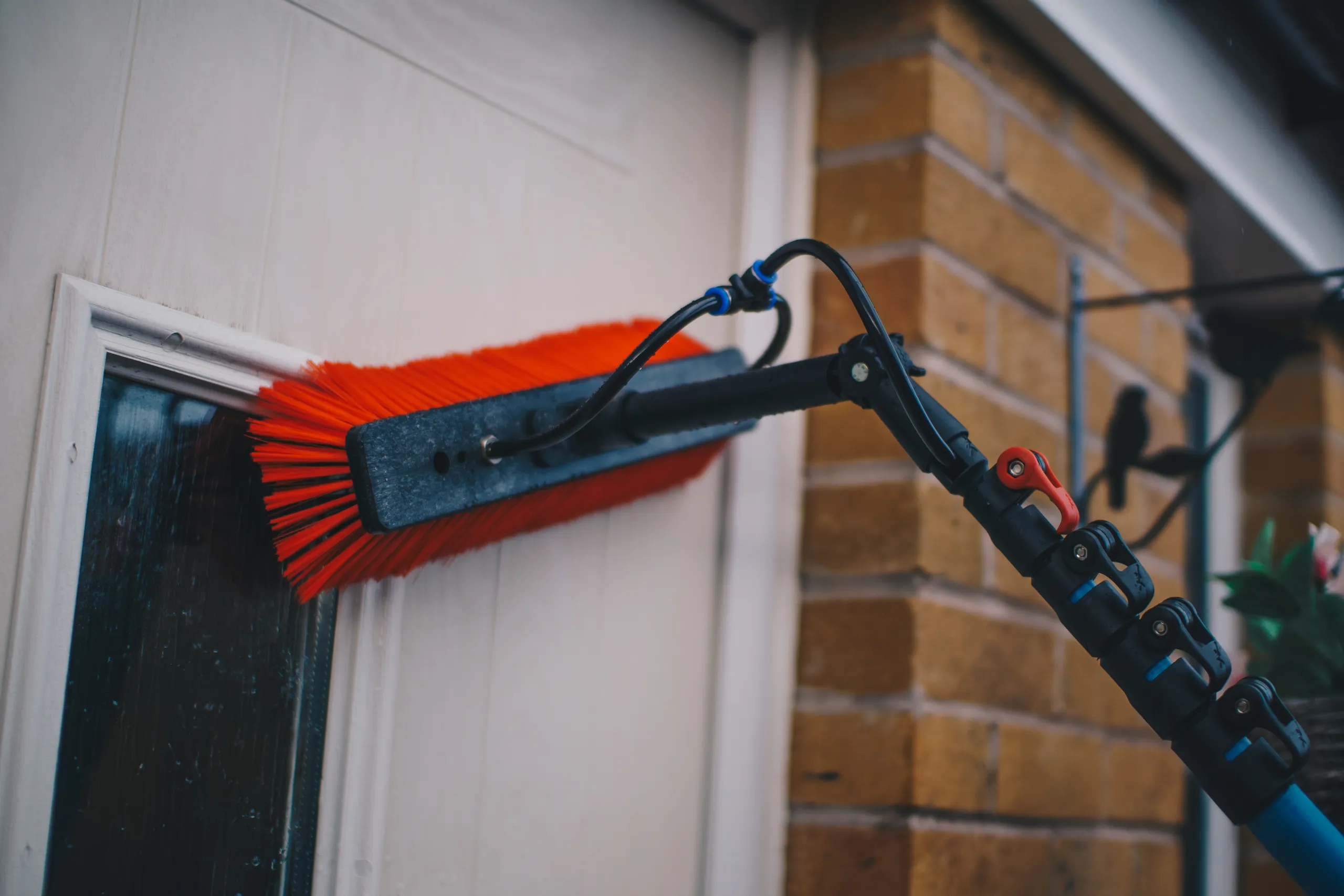 Professional facade cleaning service