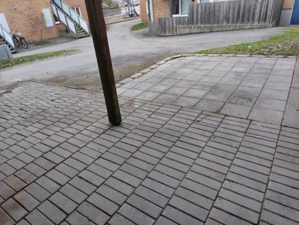 Professional facade cleaning service