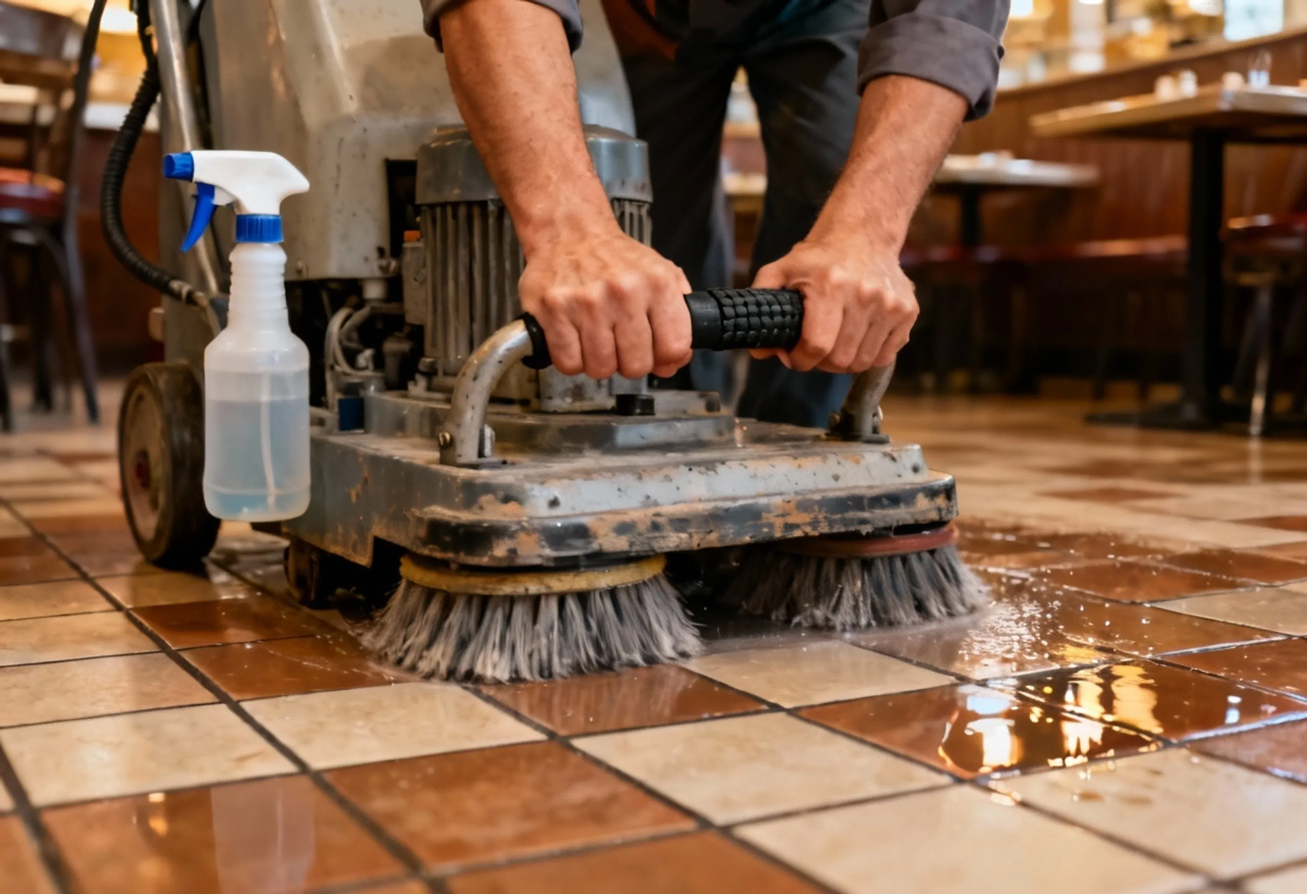 Floor cleaning and maintenance service