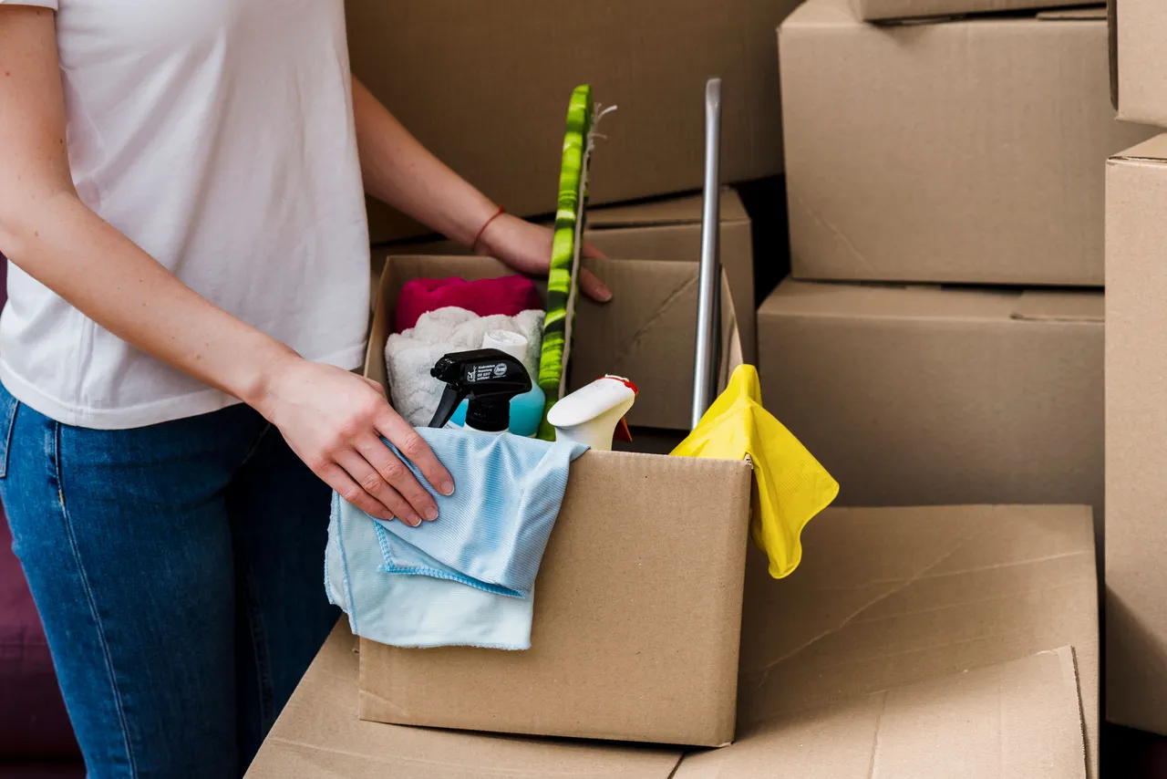 Professional move-out cleaning service