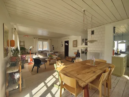 Clean house interior